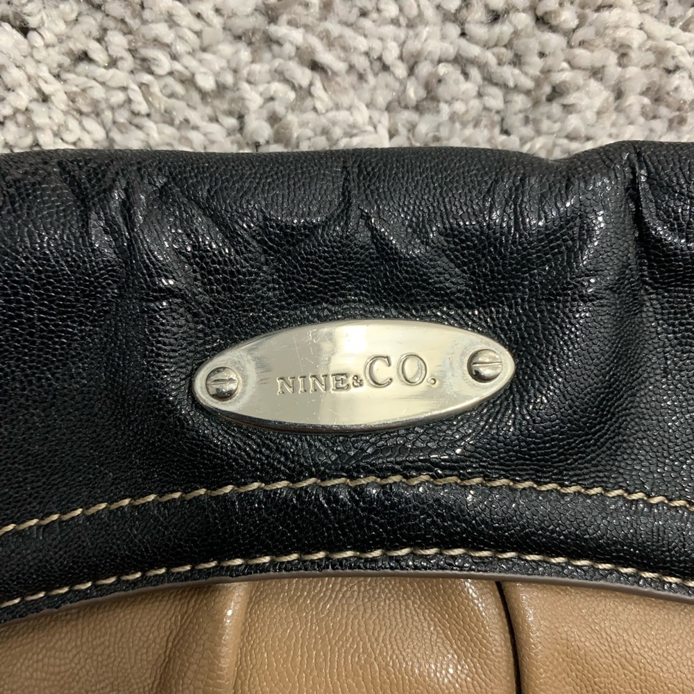 Black and Tan clutch